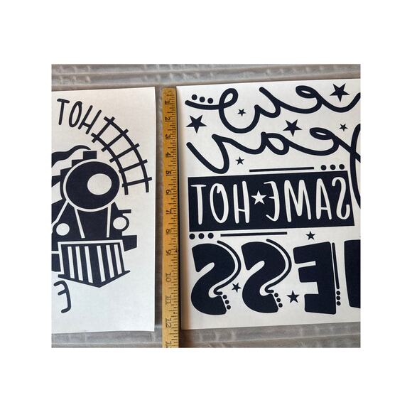 New Bundle of Hot Mess Express And Bun Life Chose Me T-Shirt Graphic Tee Craft - Picture 7 of 9